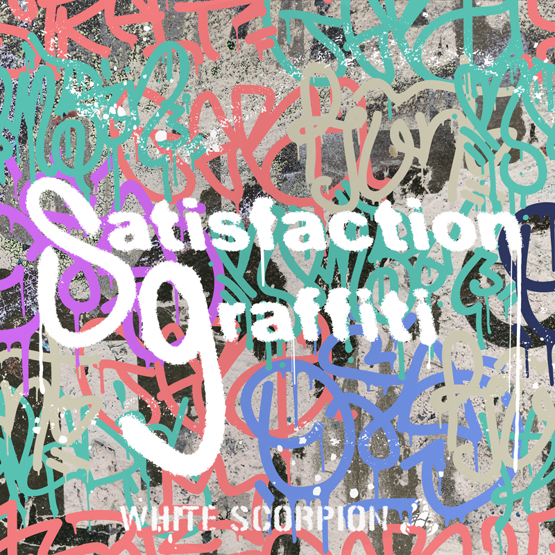 5thデジタルシングル「Satisfaction graffiti」ジャケット