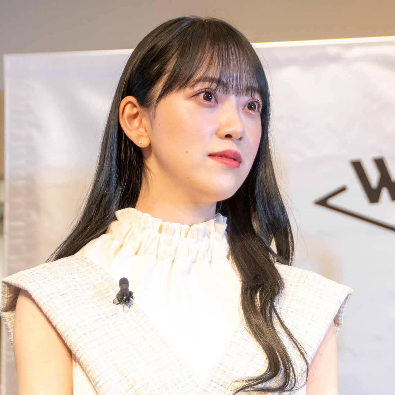 「WAYBACK BURGERS」日本第一号店オープン記念イベントに出席した堀未央奈