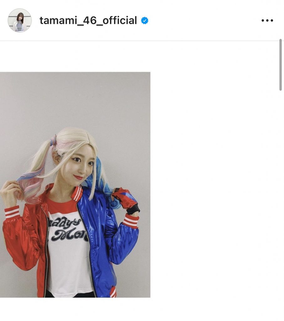 ※画像は阪口珠美オフィシャルInstagram(tamami_46_official)より